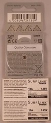 Power One P10 Genuine Hearing Aid Batteries 6-Pack + 2 Bonus 8 PCS Total NEW