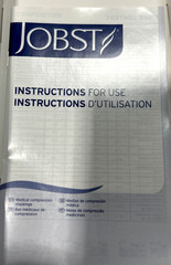 JOBST Sport Active Medical Compression Socks 20-30 MmHG Large Grey/Girls