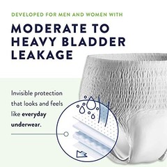 Prevail Pull-On Disposable Underwear S/M 64 Count