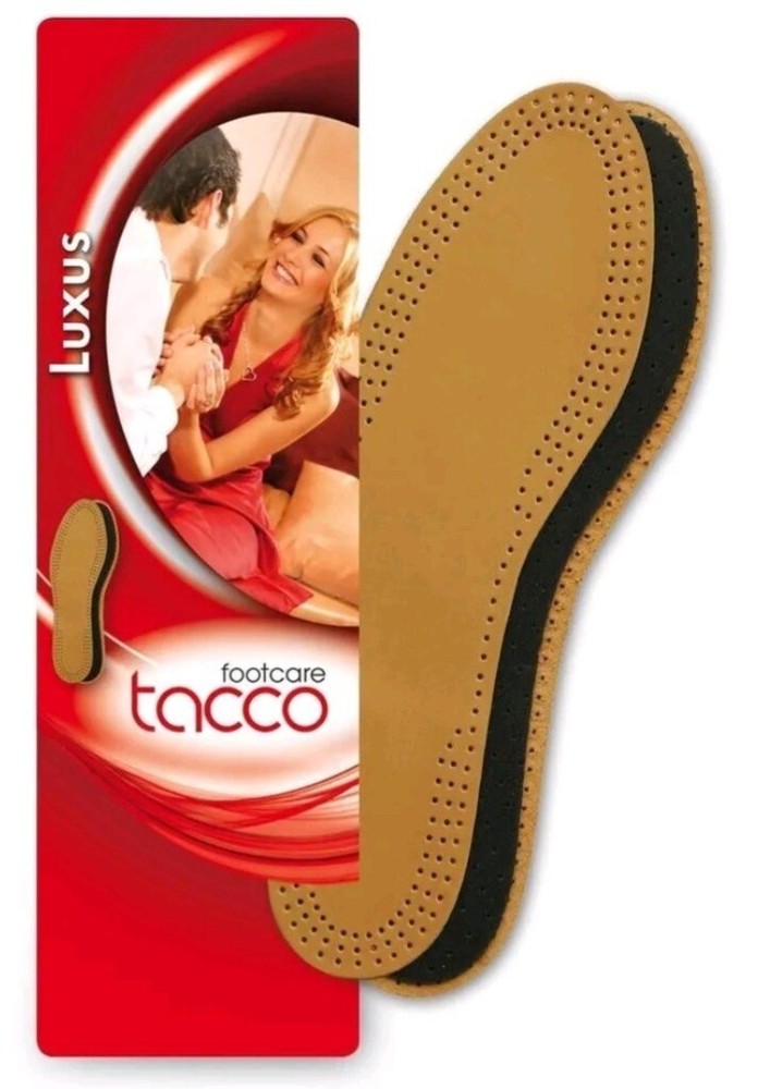 W6 Tacco 613 Luxus Leather Insoles Shoe Insoles Natural Leather Women 6 Insert