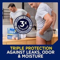 Tena Men Protective Underwear Maximum Absorbency Adult Diapers for Men
