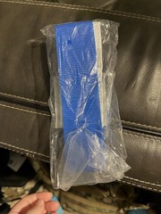 Medline Polypropylene Gait Belt Plastic Buckle Blue 60 in MDT821206BLU Model MPN