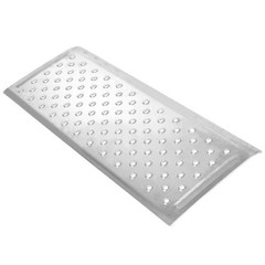 12″ L x 32″ W – Silver Spring Aluminum EZ-Traction Threshold Ramps