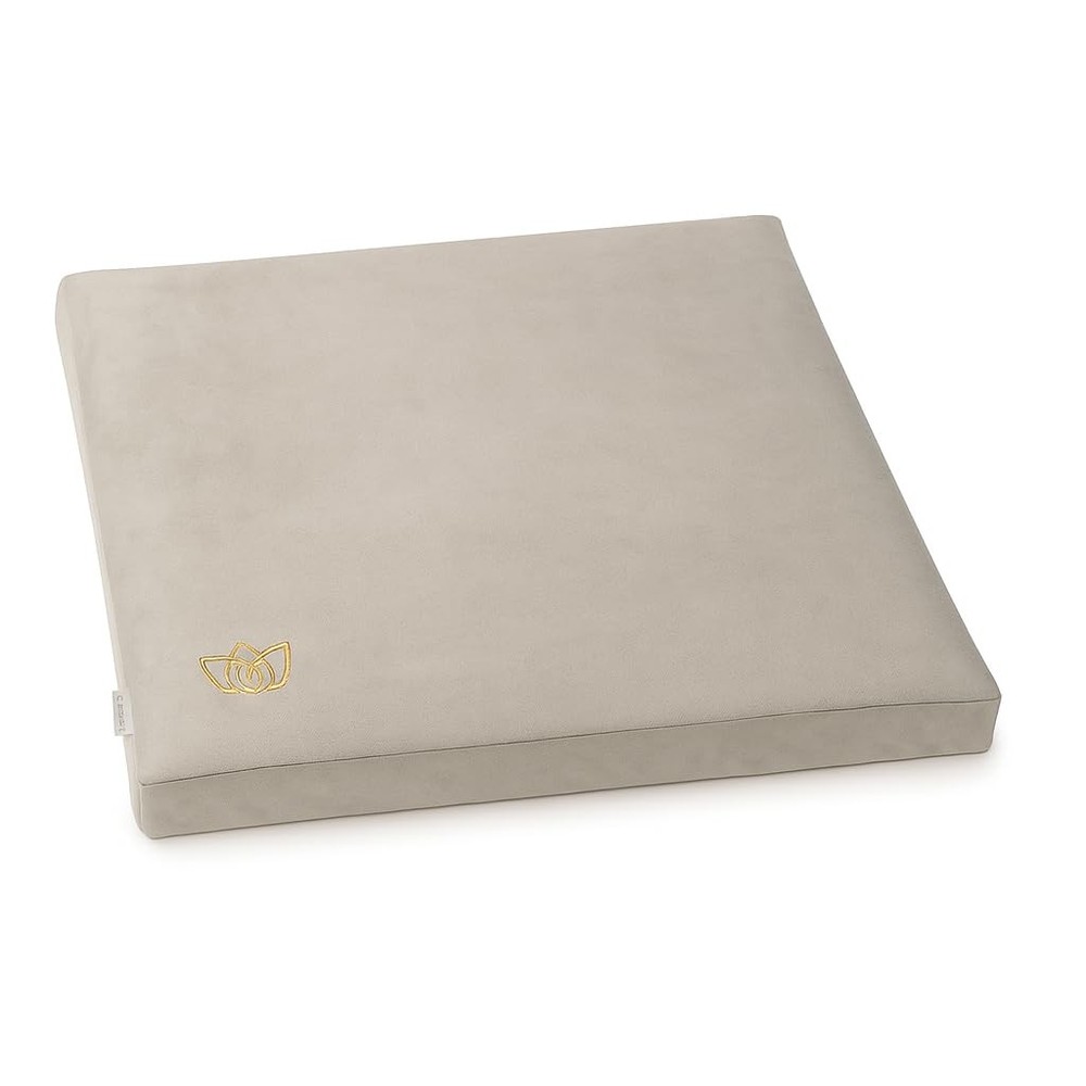 Florensi Meditation Mat 32 inches wide x 3 thick, Grey Cushion