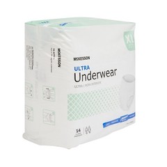 McKesson Adult Disposable Pull On Up Underwear Diapers XL Heavy Absorbency 14 Ct