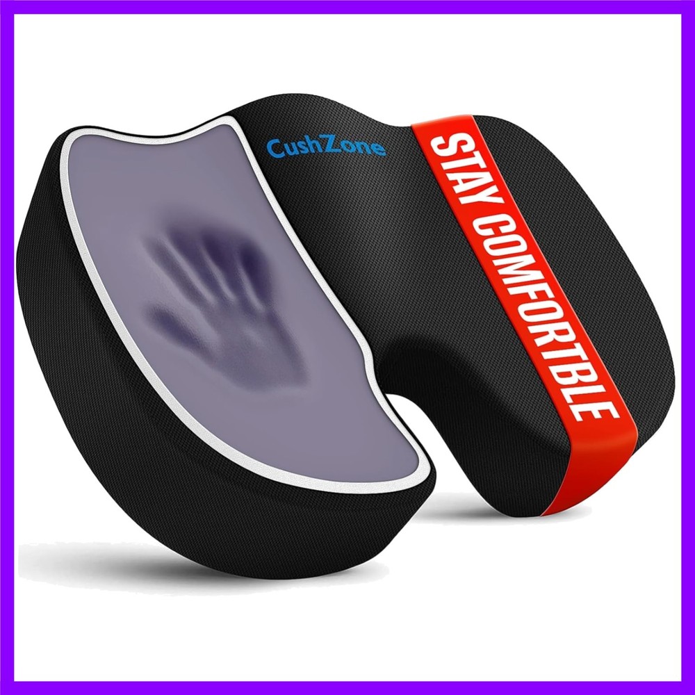 Cushion Lab Patented Pressure Relief Seat Cushion for Long Sitting Hours New