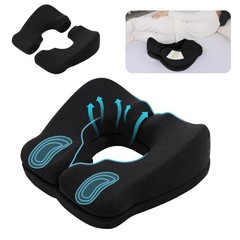 Adjustable Bed Sore Cushions for Butt, 2-Layer Memory Foam Bedsore Pressure R…