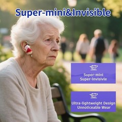 Bluetooth APP Rechargeable Hearing Aids For Seniors With Noise Reduction OTC