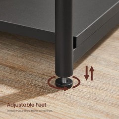 Vasagle Side Table Small End Table Tall Nightstand For Living Room Bedroom