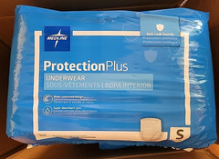 Medline Protection Plus Underwear Super Performance Size Small 88 Count