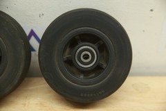 PAIR 5″ Caster Wheels Tires for Quantum Edge 3 Stretto & Jazzy EVO 613 WHL140383