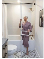 HEALTHCRAFT uPole With Pivot Bar 710 Ft Transfer Pole For Senior 300lb Capacity