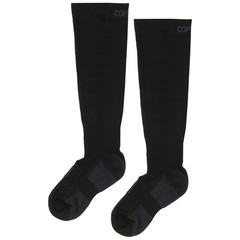 Copper Fit ICE Menthol Infused Black Compression Socks, Small/Medium