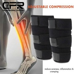 Calf Brace Adjustable Shin Splint Support Leg Compression Muscle Swelling Wrap
