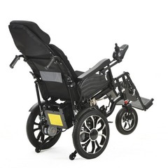 All Terrain Electric Wheelchair Foldable with 17.7 in Seat up to 330 lbs