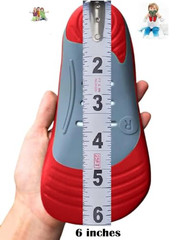Dr. A-Z Kids 3/4 Custom Feet Orthotic Gel Insole Shoe Inserts (Pair) 7 inches