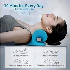 Neck Shoulder Relaxer Massage Rest Pillow Neck Stretcher Cervical Spine Health