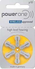 Power One P10 Hearing Aid Battery, 60 Pieces Made in Germany Exp. 09/24 NEW
