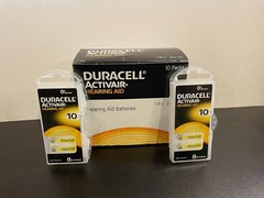 Fresh New Duracell Hearing Aid Batteries Size 10 – Fast shipping Exp-July 2028