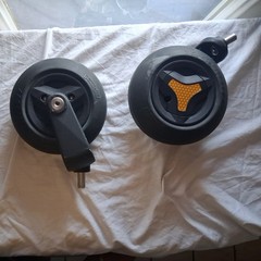 2 x Permobil 2.50-3 / 180 x 68 Power Wheelchair Wheels / Tires used