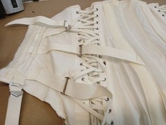 Vintage CAMP Lumbosacral Support Back Brace Model 9470 w/ Box USA Size 31