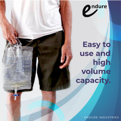 Adult Urine Bag, 2000 ml (Pack of 5)