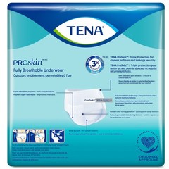 Disposable Pull-On Underwear for Adults, Large, Tear-Away Seams, 18 Count