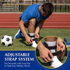 Semi-Rigid Active Ankle Brace Stabilizer for Sprain Support and Sport Protection