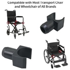 4Pcs Wheelchair Slider Replacement Parts Seat Rail Guide Detachable Arm Frame