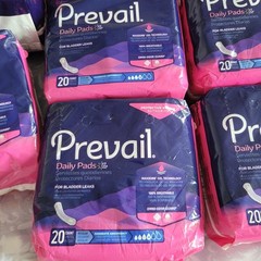 Lot of 14 Prevail Daily Pads for Bladder Leaks-375 Total Pads