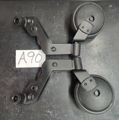 Quantum Q6 EDGE 2.0/3 Powerchair LF/RF Caster Arms w/Caster Wheels – FREE SHIP