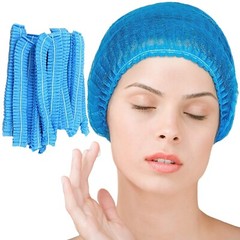 Global Industrial Polypropylene Bouffant Cap 21″ White 100/Bag