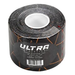 Ultra Athletics Kinesiology Tape Copper Infused Precut Waterproof USA Design