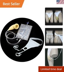 Men’s 2000ml Wearable Urinal System – Lightweight & Convenient for Mobility