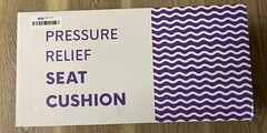 Cushion Lab Patented Pressure Relief Seat Cushion for Long Sitting Hours, Gray