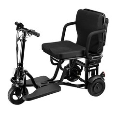 3-Wheel Mobility Scooter Easy Folding Mobility Scooter for Adults 8AH 36V 300W