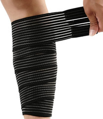 Elastic Lower Leg Calf Compression Support Bandage Sleeve Wrap for Women and Man