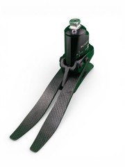 Blatchford echelon hydraulic ankle prosthetic foot. Size 30. Category 7.