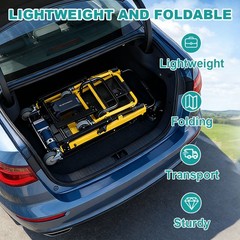 Irtme Foldable Stair Climbing Wheelchair, Electric Mobile Stair Lifts Chair