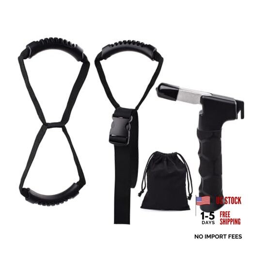 3pcs Mobility Independence Kit: Portable Standing Aid,Car Grab Handle Auto