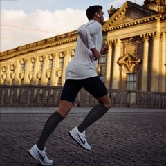 Fashionable Black Compression Socks 20-30mmHg for Active Lifestyles – 3 Pairs