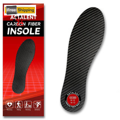 Carbon Fiber Men’s 10-10.5/Women’s 11-11.5, Black-1 Unit (Flippable Design)