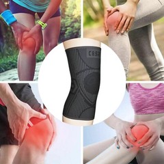 2-Pack Knee Sleeve Compression Brace Support Sport Joint Pain Arthritis Relief