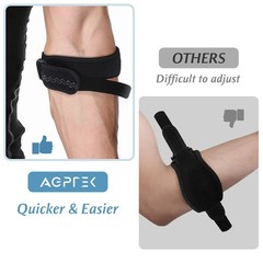 Tennis Elbow Brace Support Arthritis Tendonitis Golfer Arm Joint Pain Band Strap