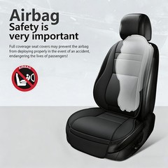 Car Front Seat Cushion Chair Office Lumbar Back Support Waist Pillow Memory Foam