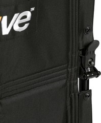 Drive Medical ATC19-BK Lightweight Aluminum Transport Wheelchair, Black