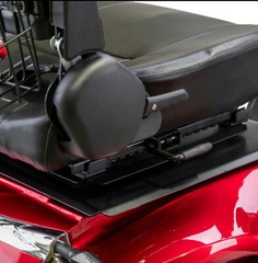 Platinum Mobility Scooter Ships Assembled 500 lb Cap USA Warranty 15 mph Red
