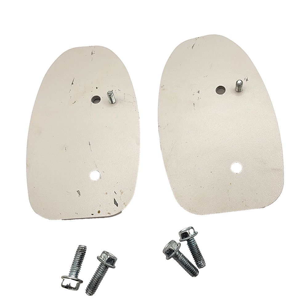 Pair Bruno Stairlift Track END PLATE CAP w/ Jack Bolt Steel SRE-3000 SRE- 3050