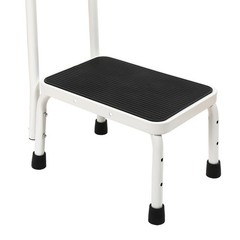 Step Stool with Handle for Ederly Sturdy and Lightweight Anti-Skid Platform Easy