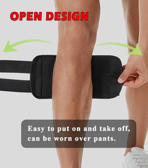 1Pc Calf Brace with Shin Splint for Men Women, Lower Leg Compression Wrap Increa